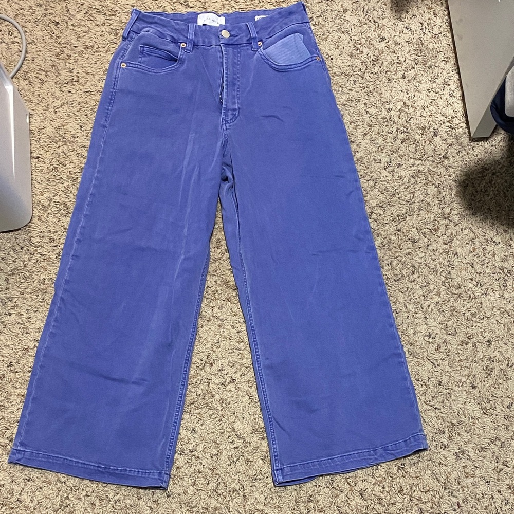 Dear John Wide Leg Women’s Jeans in Blue 28